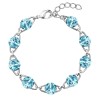Bracelet Rivoli 8mm Aigue Marine SWAROVKI