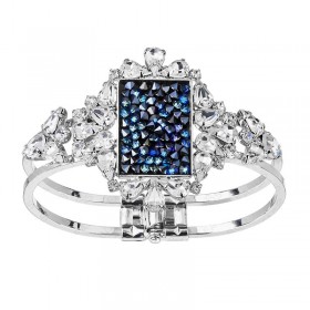 Bracelet Cristal rocks rectangle Bleu Bermudes SWAROVSKI