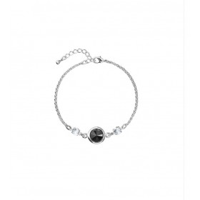 Bracelet Rivoli Jet et Chanel Swarovski