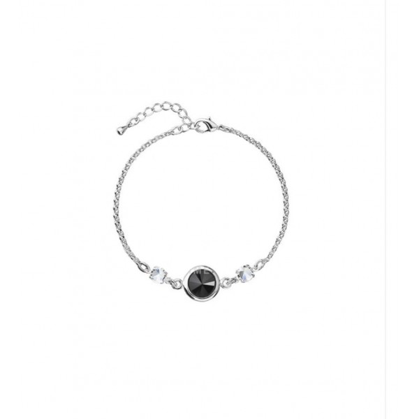 Bracelet Rivoli Jet et Chanel Swarovski