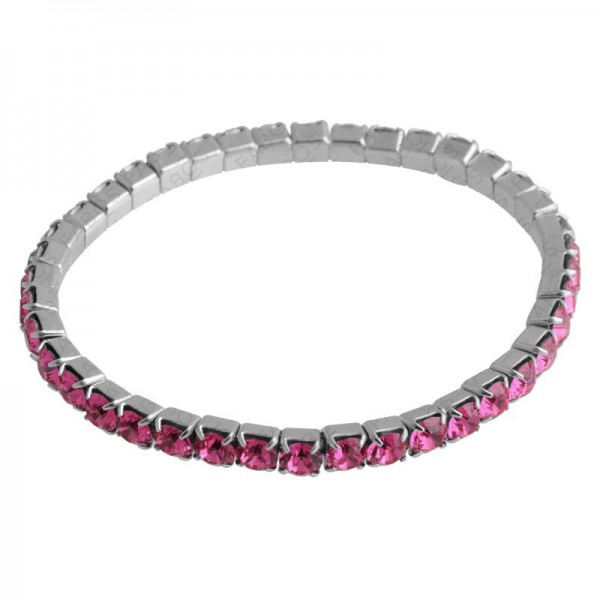Bracelet extensible avec chatons Rose SWAROVSKI