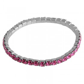 Bracelet extensible avec chatons Rose SWAROVSKI