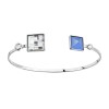 Bracelet SWAROVSKI Pyramide Bleu Albatre