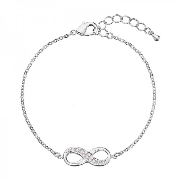 Bracelet Infini Cristal AB SWAROVSKI