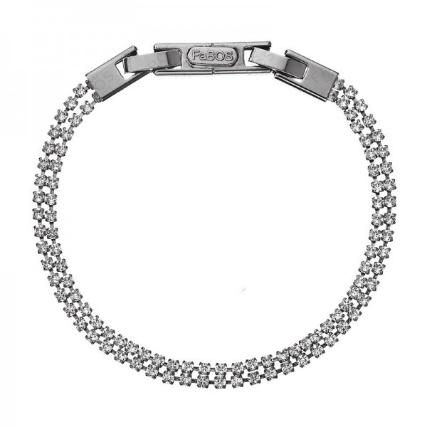 Bracelet Strass Cristal fonce