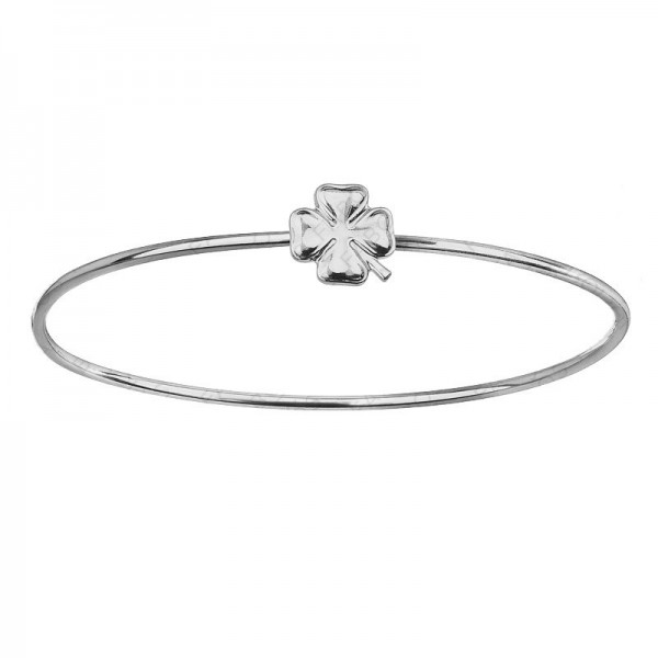 Bracelet Trefle a quatre feuilles