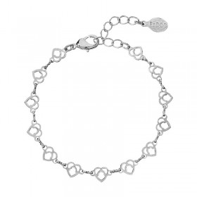 Bracelet coeur decore